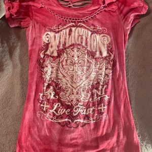 EGUC buckle affliction top